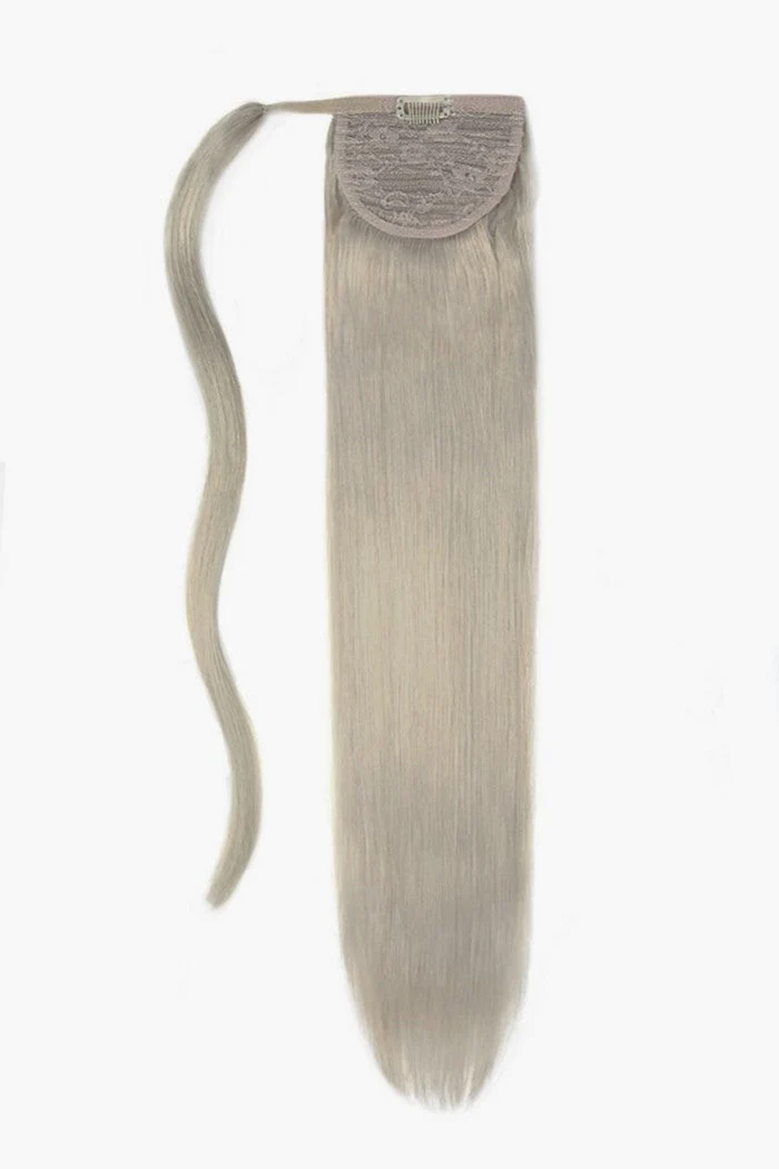 14" Mini Straight Up Wrap Around Ponytail Extension - Image 41