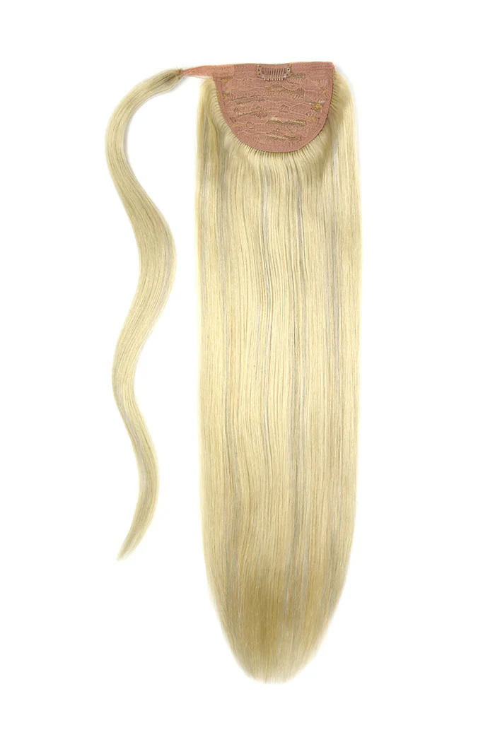 24" Mega Straight Up Wrap Around Ponytail Extension - Image 11