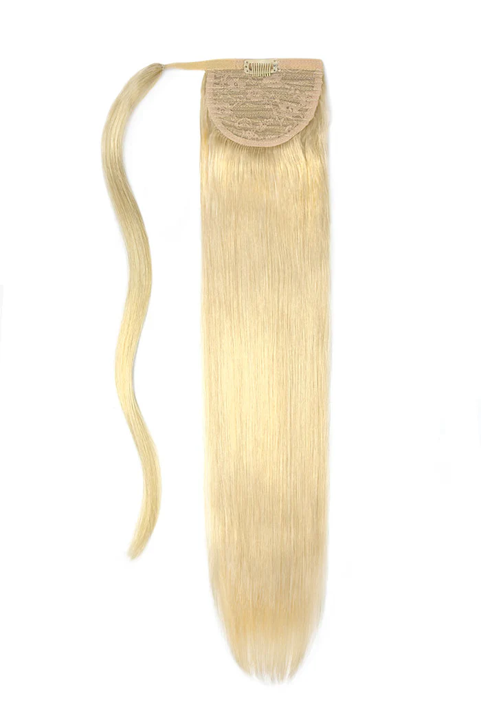 24" Mega Straight Up Wrap Around Ponytail Extension - Image 12