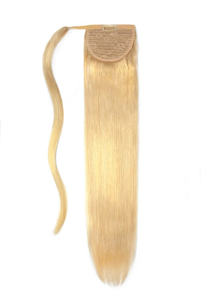 24" Mega Straight Up Wrap Around Ponytail Extension - Image 32