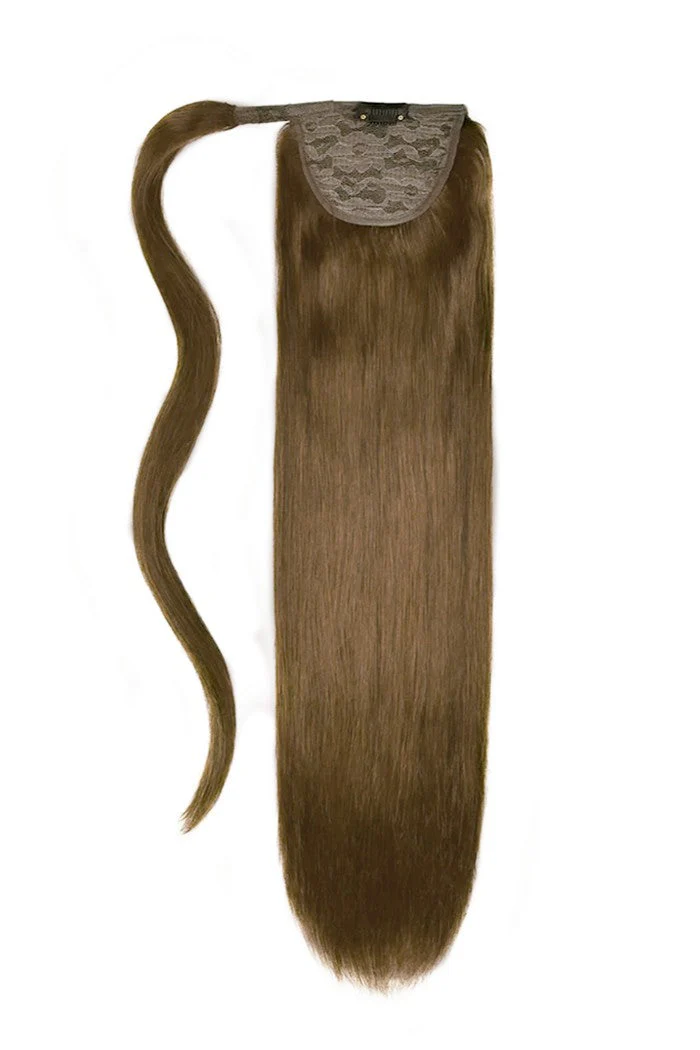 24" Mega Straight Up Wrap Around Ponytail Extension - Image 35