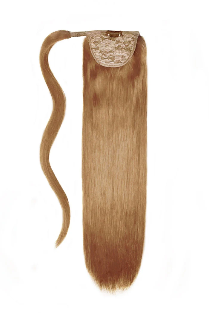 24" Mega Straight Up Wrap Around Ponytail Extension - Image 38