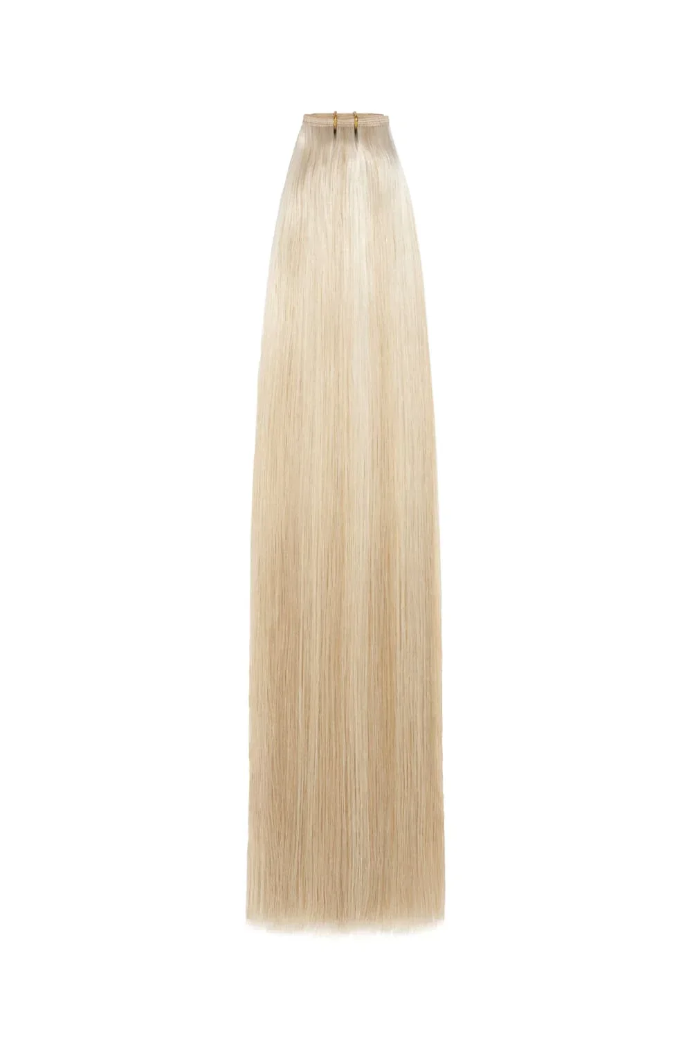 Barbie Blonde (#16/60) Remy Royale Flat Weft Hair Extensions - Image 3