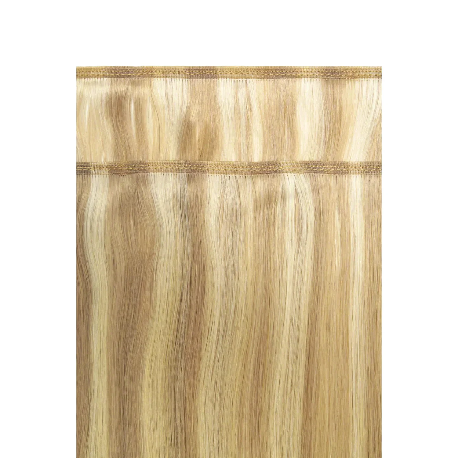 Biscuit Blondey (#18/613) Remy Royale Flat Weft Hair Extensions - Image 2