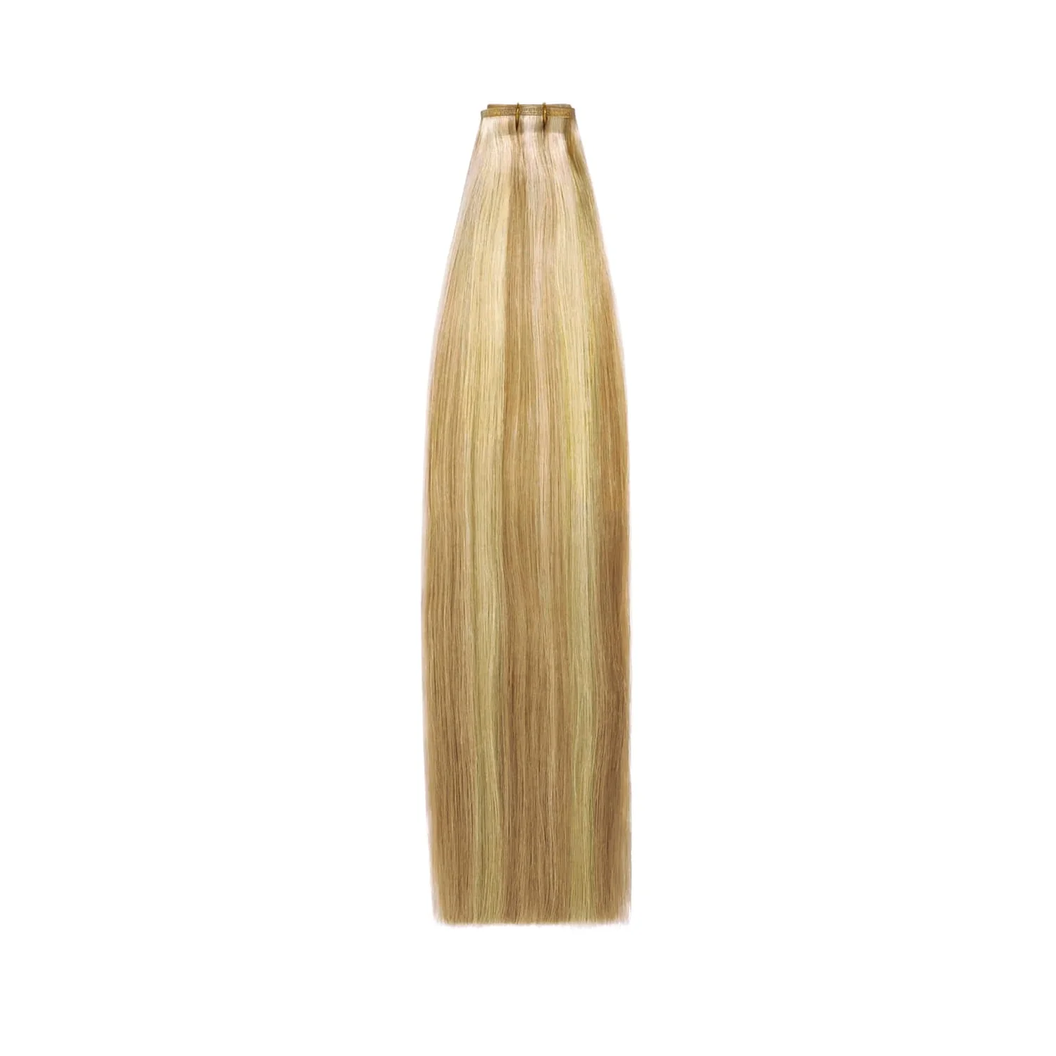 Biscuit Blondey (#18/613) Remy Royale Flat Weft Hair Extensions - Image 3