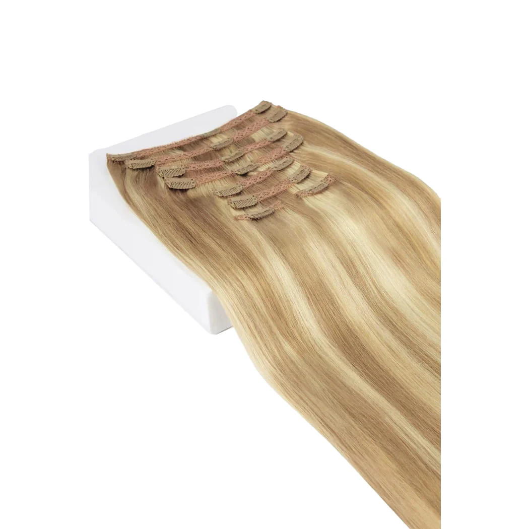 Biscuit Blondey (#18/613) Ultra-Volume Clip In Full Head Set (240-300G) - Image 2