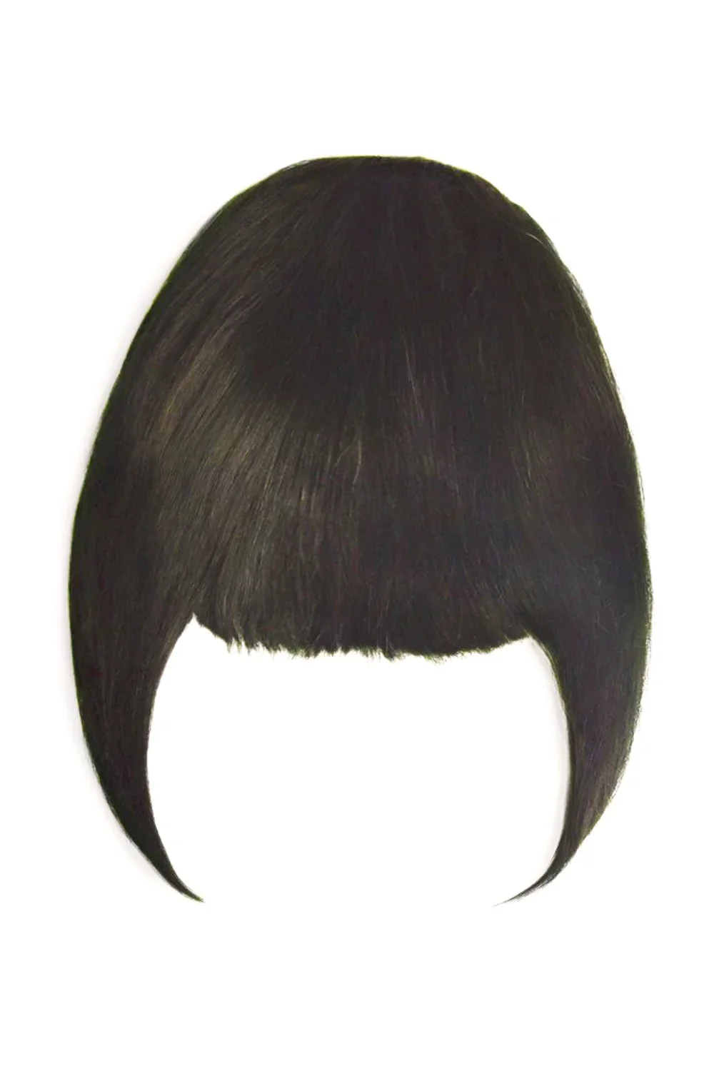 Dark Brown (#3) Clip In Fringe