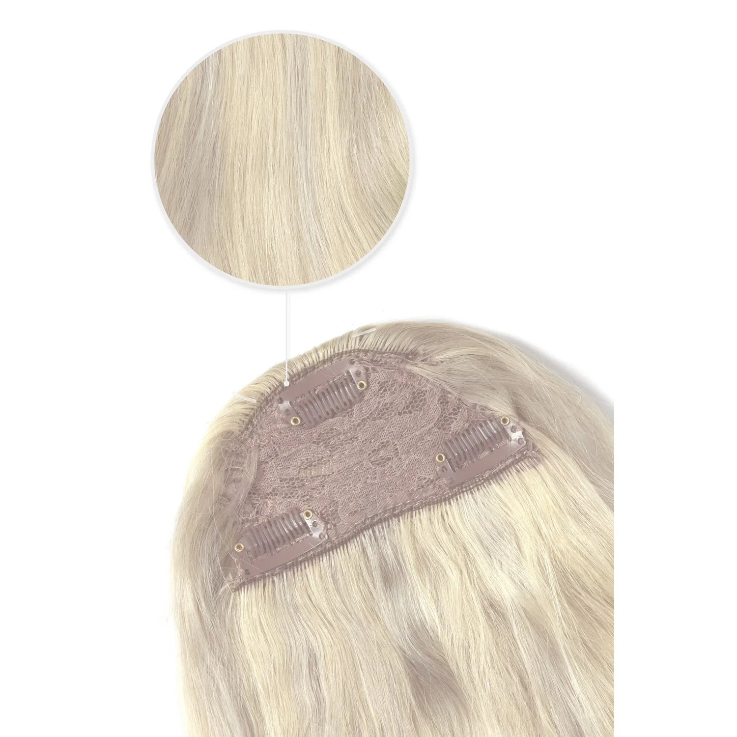 BlondeMe (#60/SS) Clip In Fringe - Image 3