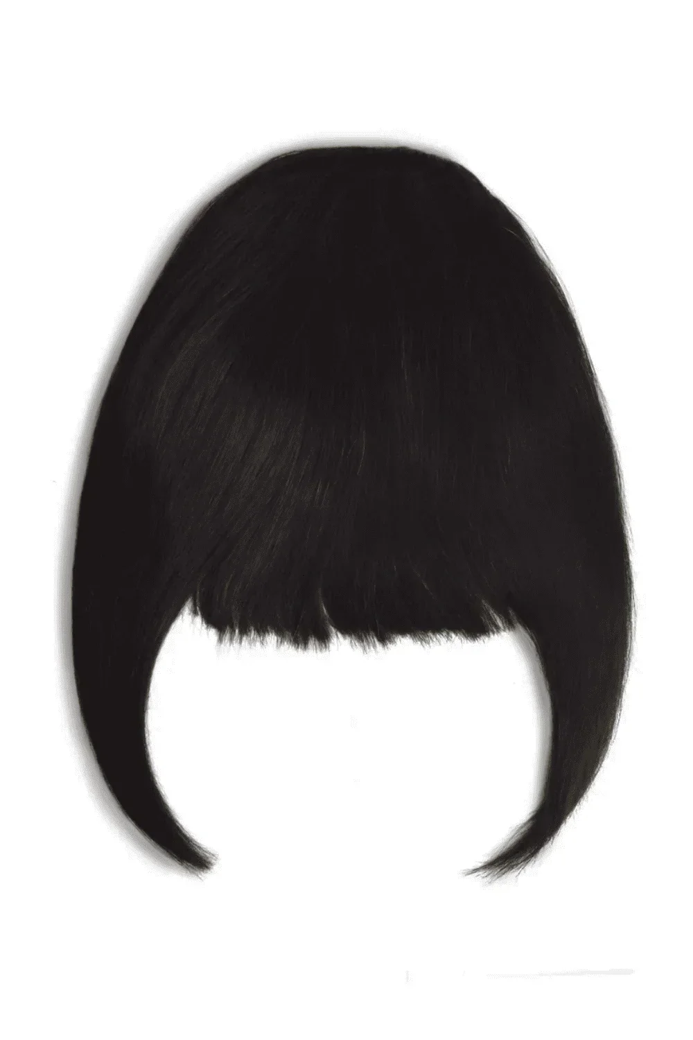 Darkest Brown Clip In Fringe (#2) - Image 6