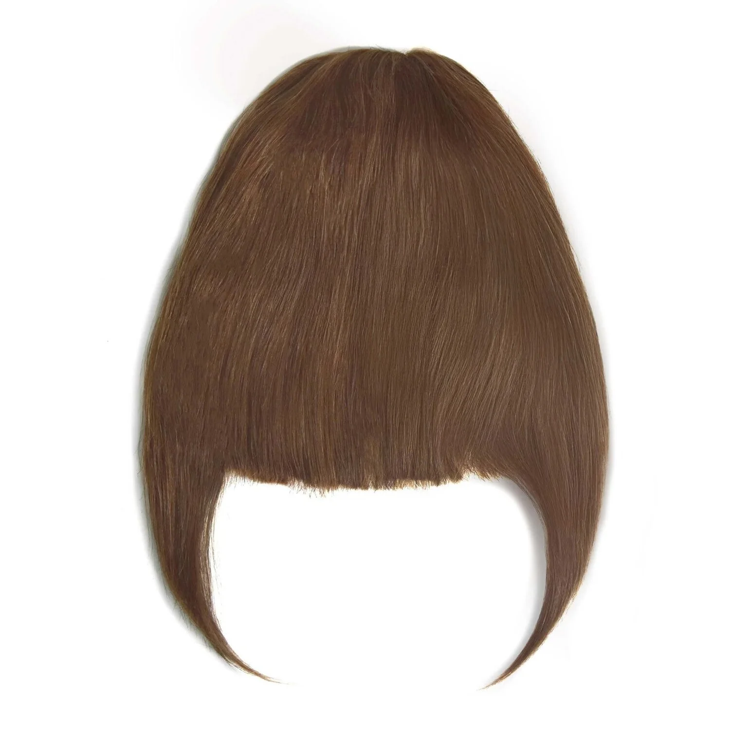 Light/Chestnut Brown Clip In Fringe (#6)
