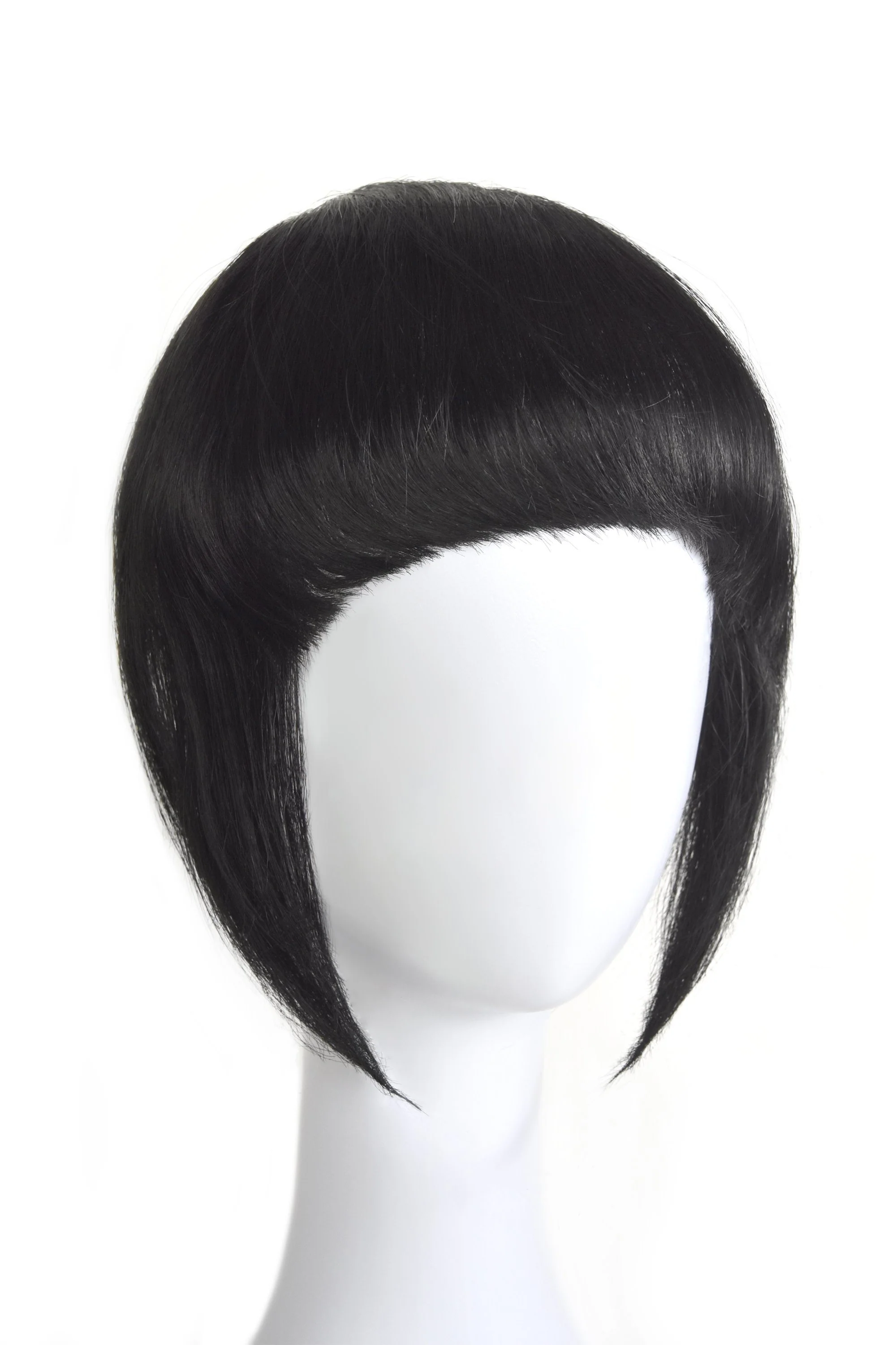 Off/Natural Black Clip In Fringe (#1B) - Image 2