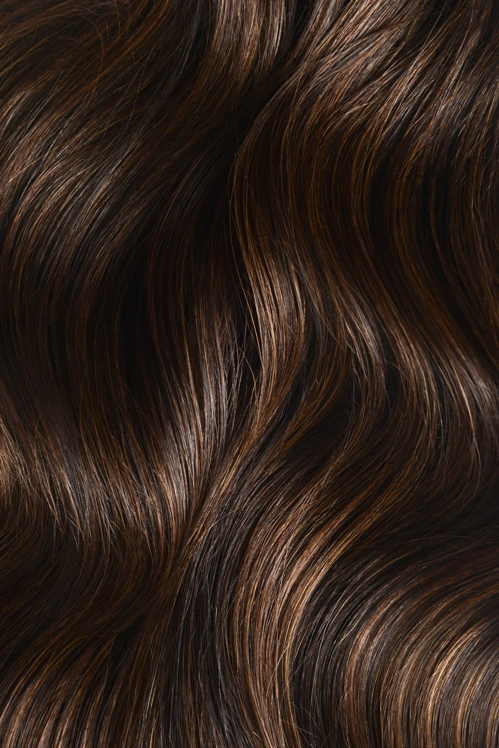 Espresso Melt (#2/4/6) Remy Royale Flat Weft Hair Extensions