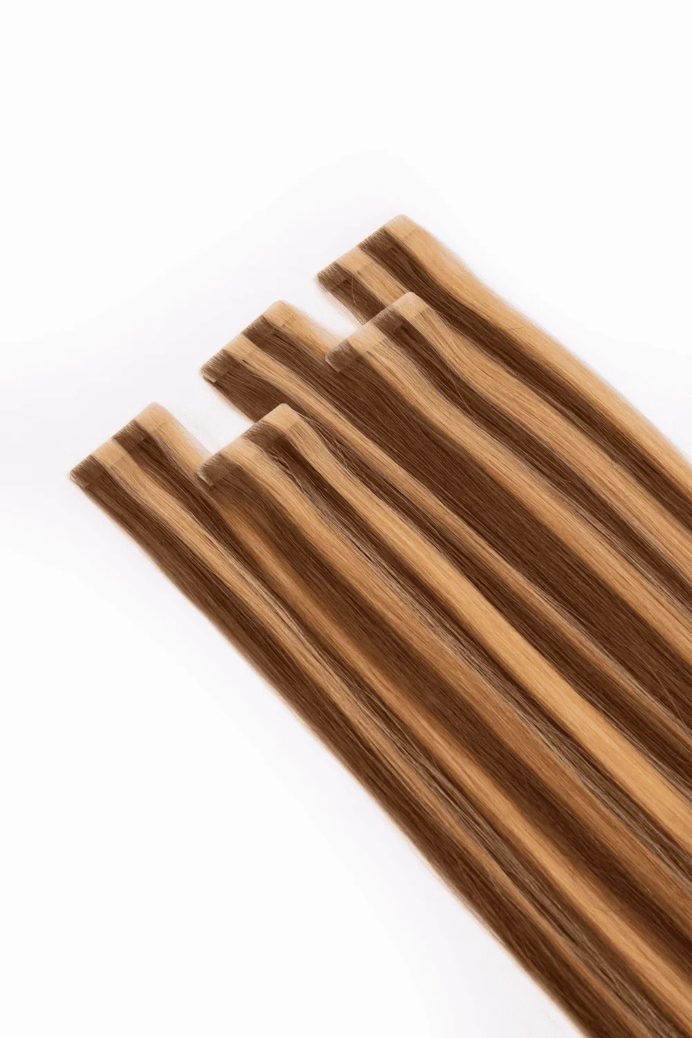 Hazelnut Brondie (#6/27) Remy Royale Invisible Tape In Hair Extensions