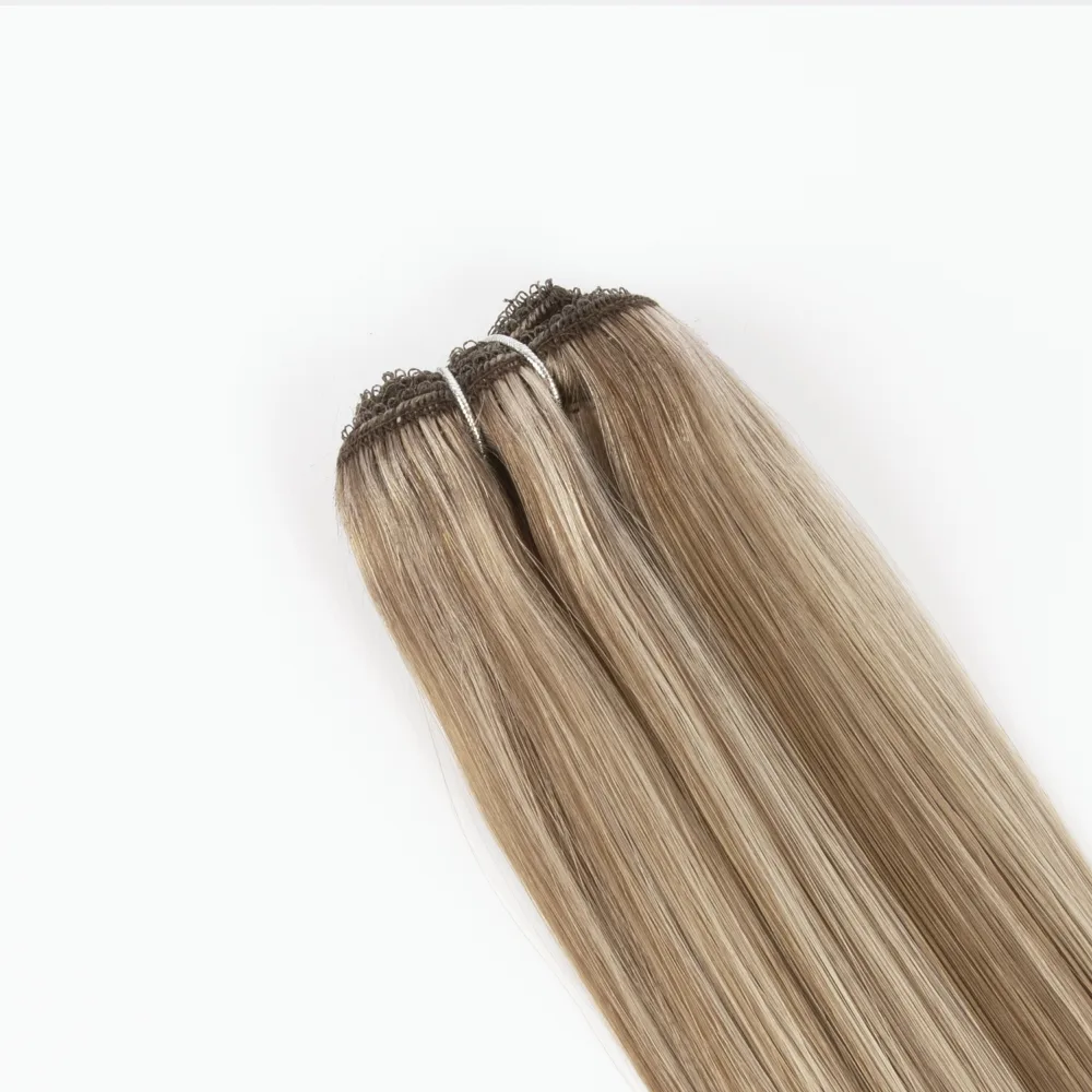 Iced Cappuccino (#14/22) Remy Royale Double Drawn Weave Extensions - Image 2