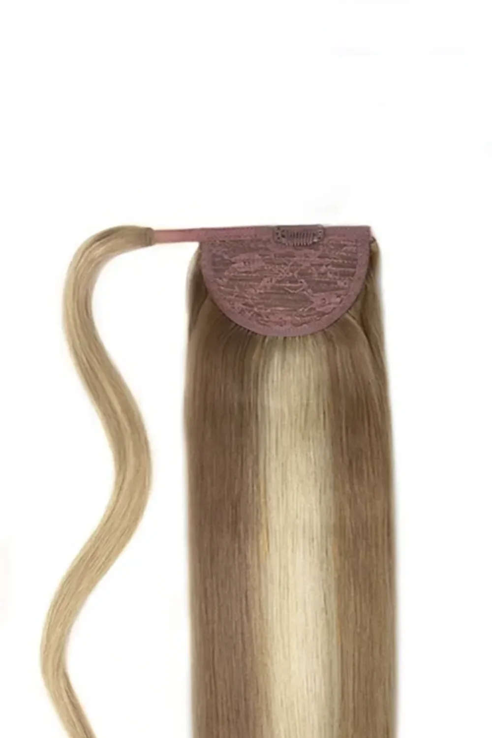 Iced Cappuccino (#14/22) Straight Up Wrap Around Ponytail Extension - Image 2