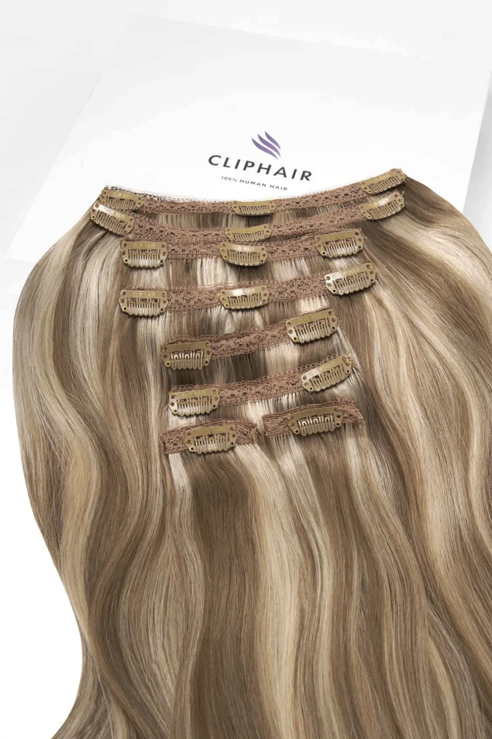 Iced Cappuccino (#14/22) Ultra-Volume Clip In Full Head Set (240-300G)