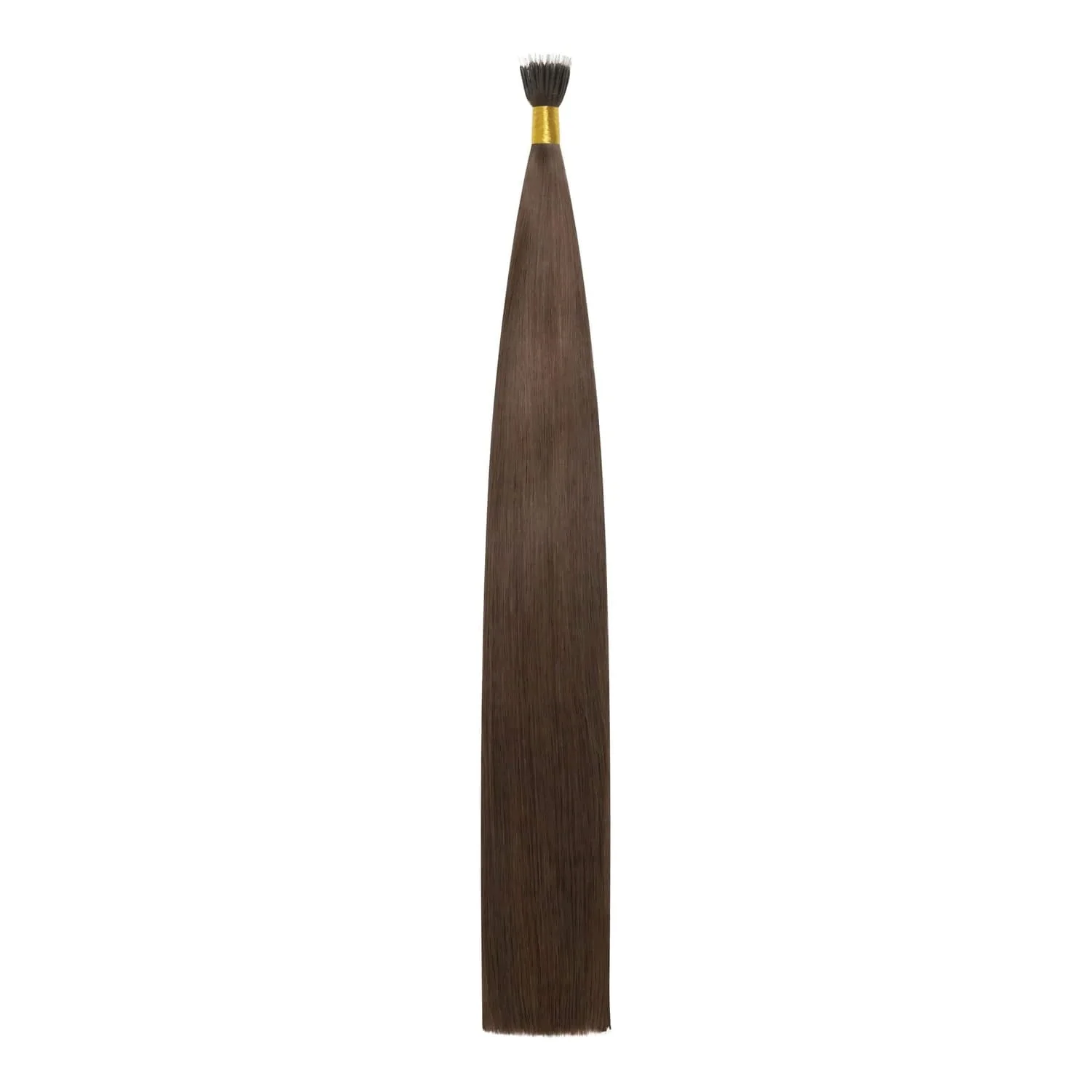 Mousey Brown (#6B) Nano Ring Hair Extensions