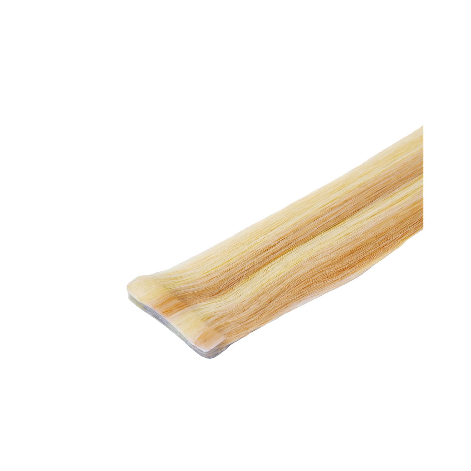 Natural Sandy Blonde (#12/16/613) Remy Royale Invisible Tape In Hair Extensions - Image 2