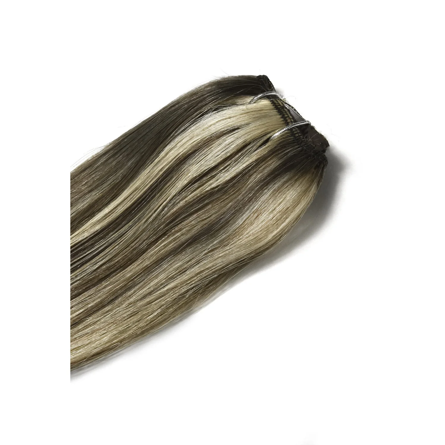 Dirty Blonde (#9/613) One Piece Clip In Hair Extensions (Top-Up) - Image 2