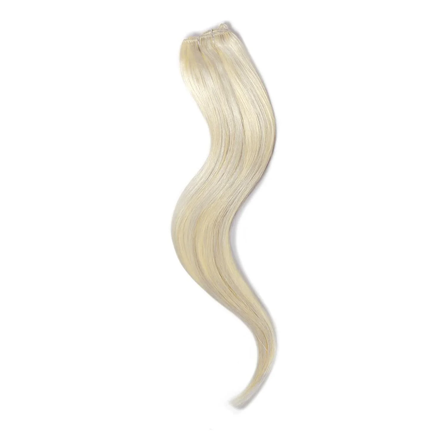 BlondeMe (#60/SS) One Piece Clip In Hair Extensions (Top-Up) - Image 3