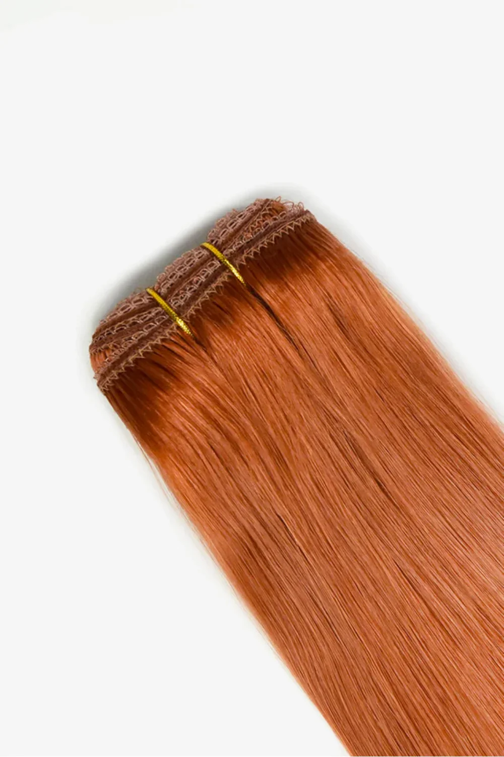 Remy Royale Double Drawn  Human Hair Weft Weave  Extensions - Cowgirl Copper (#350/33) - Image 2
