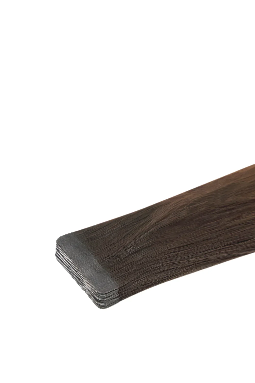 Remy Royale Double Drawn Tape Hair Extensions - Espresso Melt Balayage - Image 2