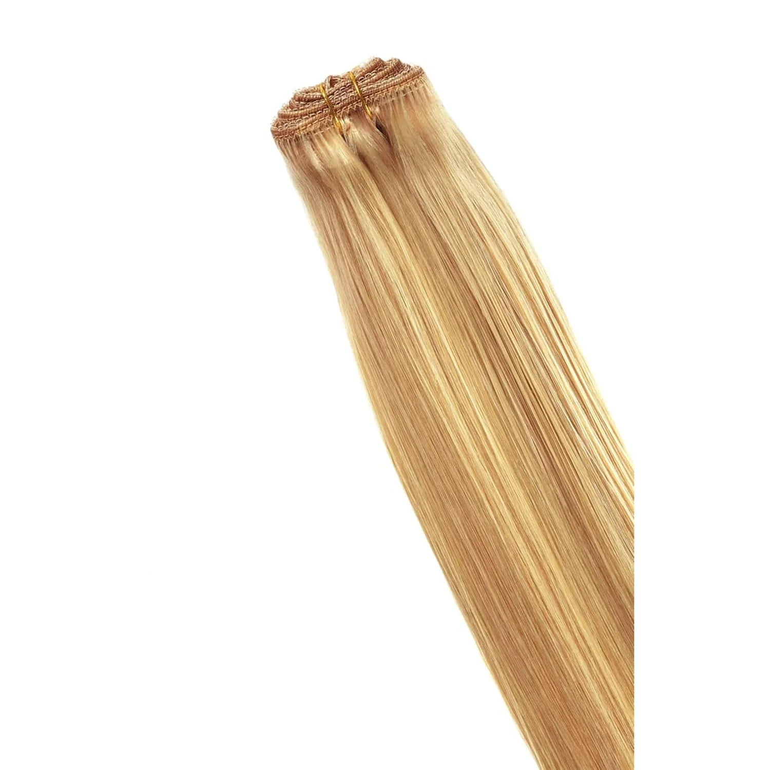 Natural Sandy Blonde (#12/16/613) Remy Royale Double Drawn Weave Extensions - Image 2