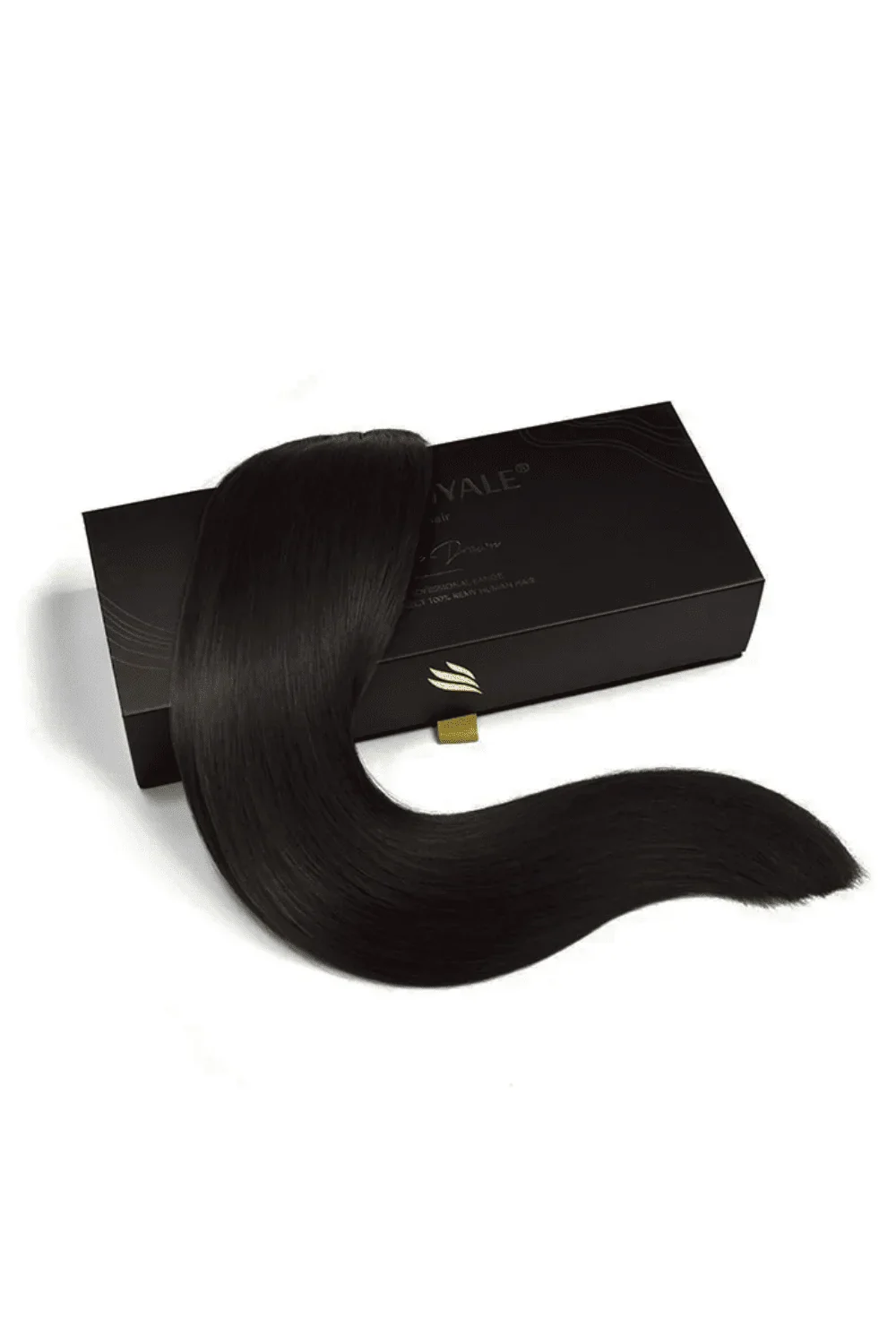 Darkest Brown (#2) Remy Royale Double Drawn Weave Extensions - Image 3