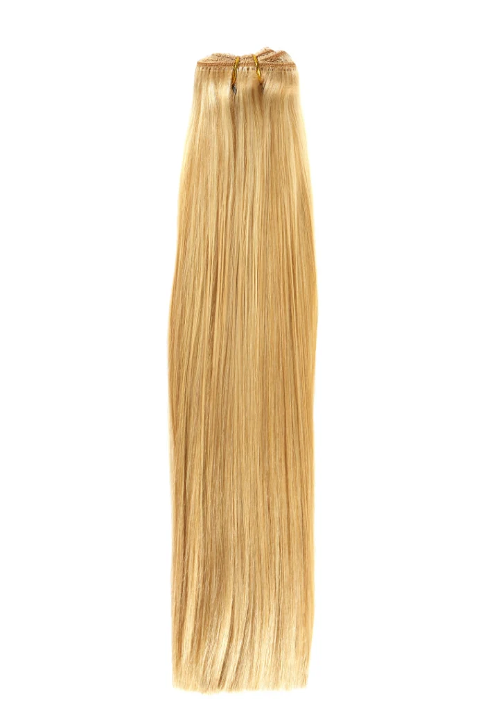 Golden Blonde (#16) Remy Royale Double Drawn Weave Extensions