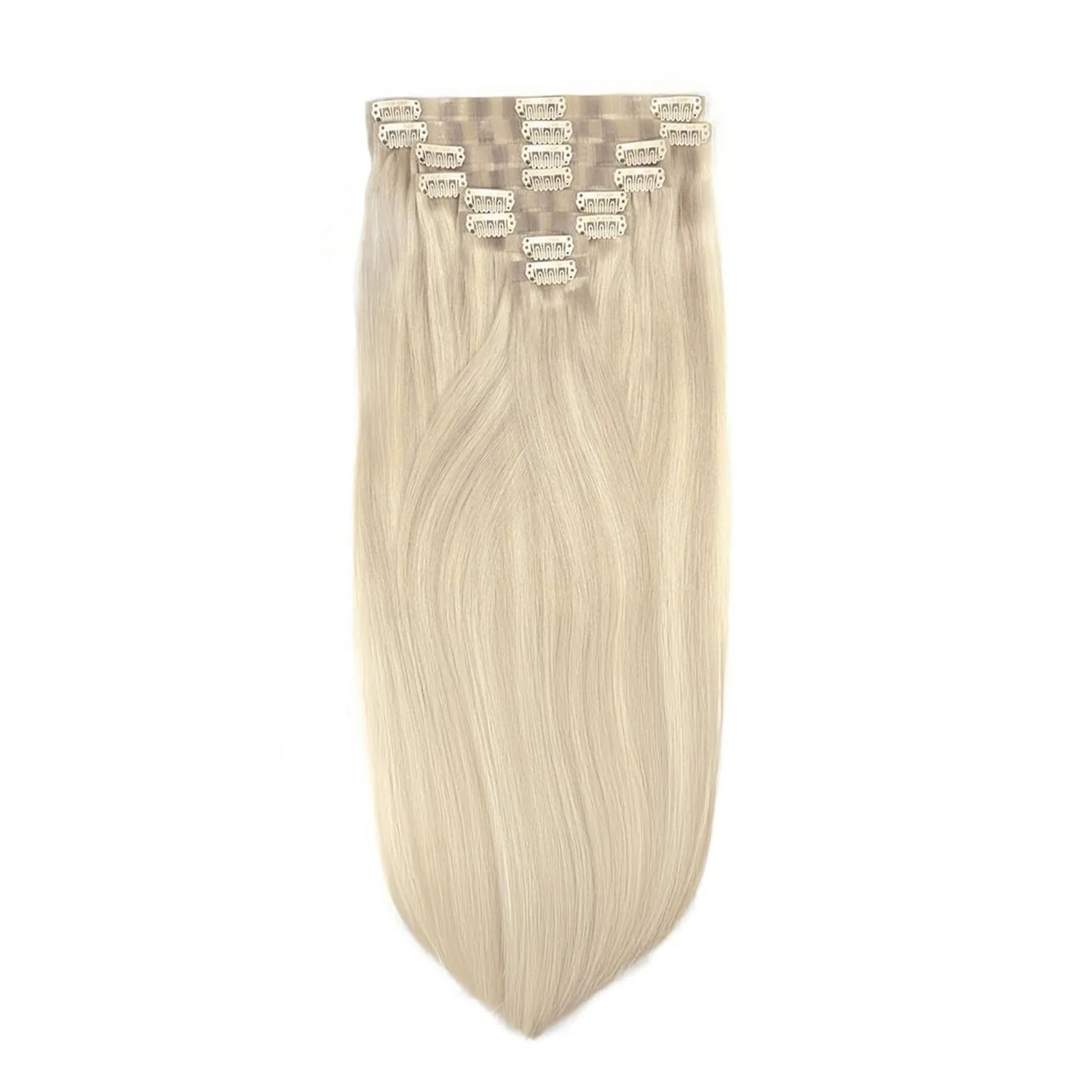 BlondeMe (#60/SS) Double Drawn Seamless Clip In Hair Extensions