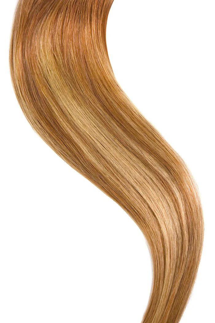 Cinnamon Swirl Balayage Tape In Hair Extensions - Image 2