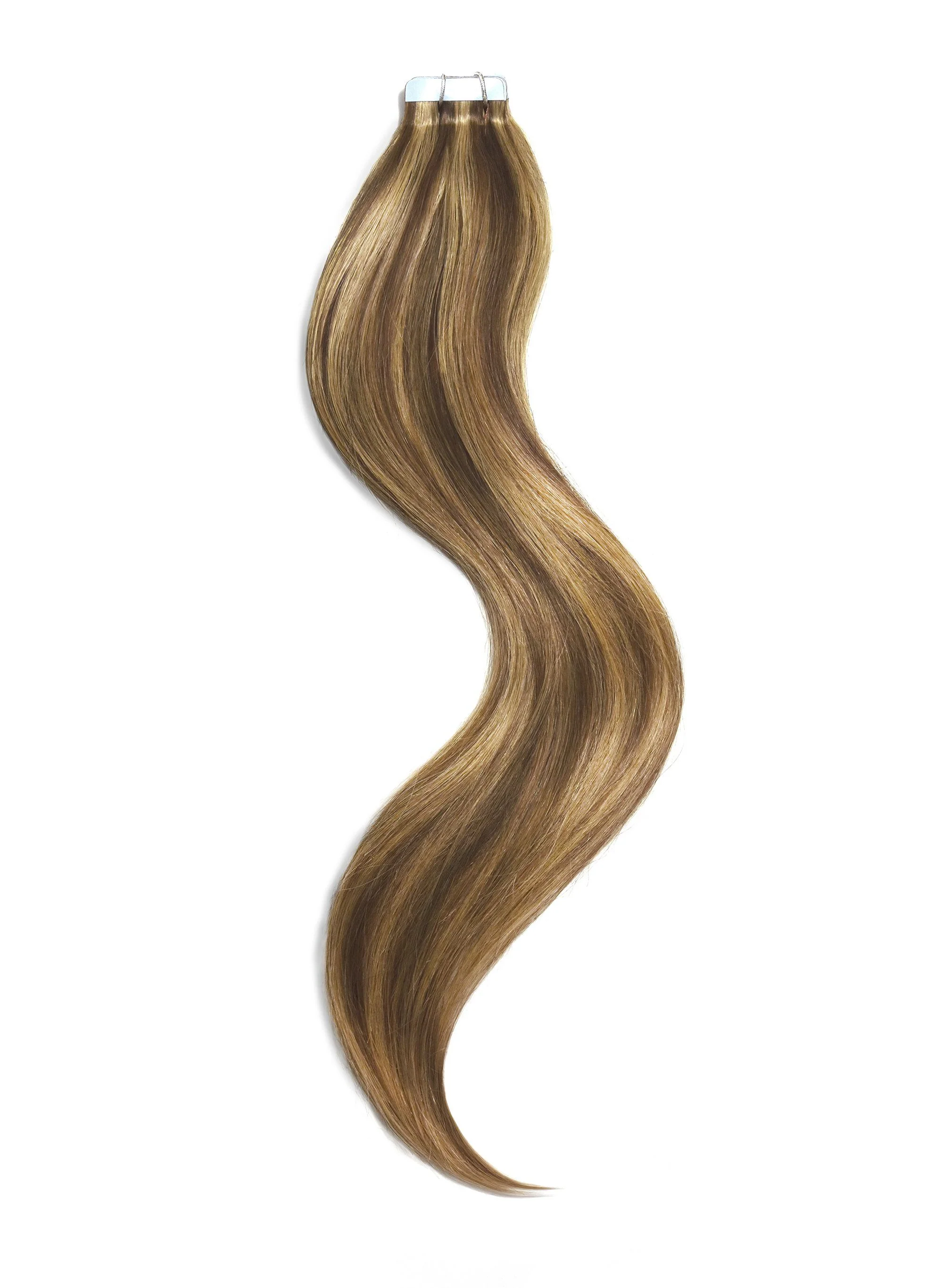 Hazelnut Brondie (#6/27) Tape in Hair Extensions